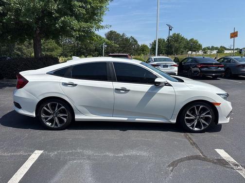 Platinum White Pearl 2020 Honda Civic Touring