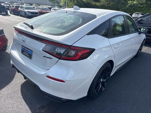 Platinum White Pearl 2026 Honda Civic Sport