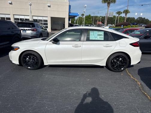 Platinum White Pearl 2026 Honda Civic Sport