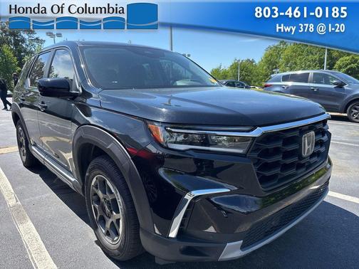 Crystal Black Pearl 2023 Honda Pilot EX-L