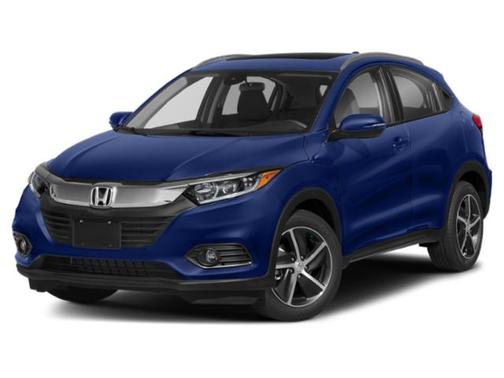 Aegean Blue Metallic 2022 Honda HR-V EX