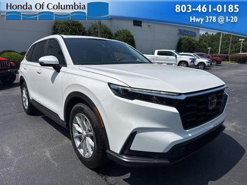 Platinum White Pearl 2024 Honda CR-V EX