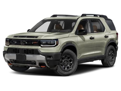 Ash Green Metallic 2026 Honda Passport TrailSport Elite Blackout