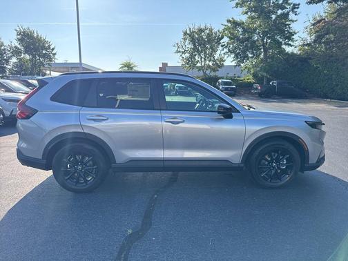 Solar Silver Metallic 2026 Honda CR-V Hybrid Sport-L FWD