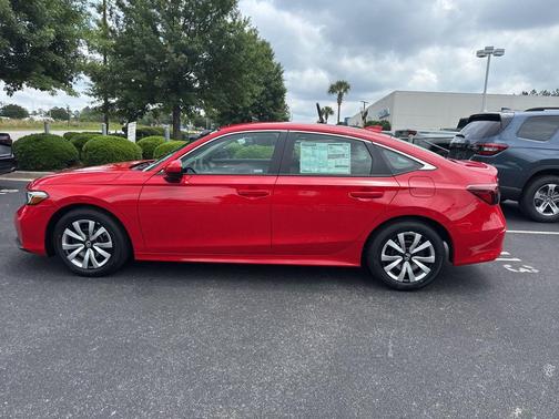 Rallye Red 2026 Honda Civic LX