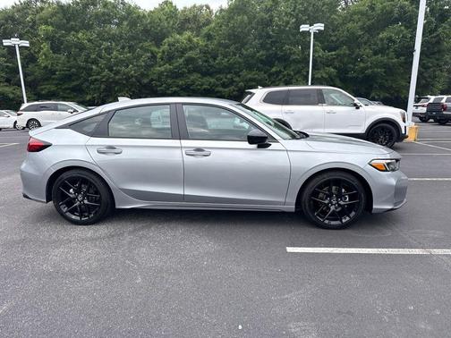 Solar Silver Metallic 2026 Honda Civic Sport