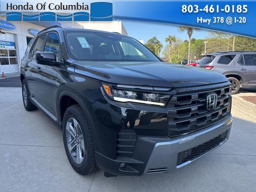 Crystal Black Pearl 2026 Honda Pilot EX-L