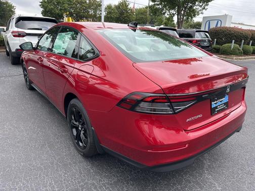 Radiant Red Metallic 2025 Honda Accord SE