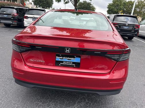 Radiant Red Metallic 2025 Honda Accord SE