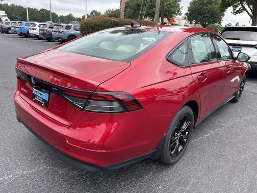 Radiant Red Metallic 2025 Honda Accord SE