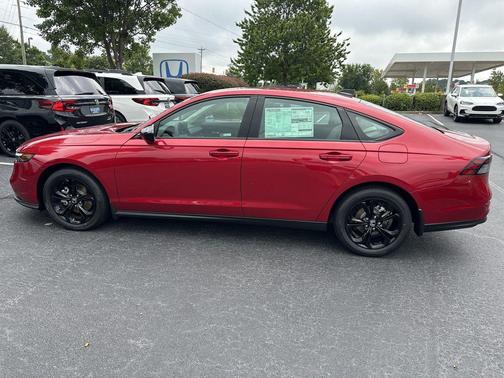 Radiant Red Metallic 2025 Honda Accord SE