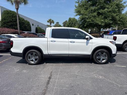 Platinum White Pearl 2023 Honda Ridgeline RTL-E