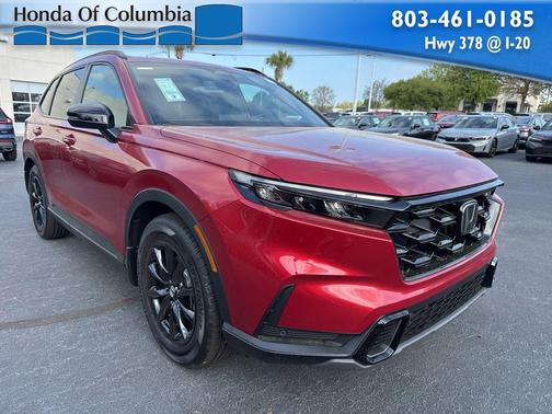 Radiant Red Metallic 2026 Honda CR-V Hybrid Sport-L FWD