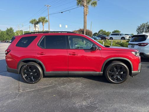 Radiant Red Metallic II 2026 Honda Pilot Black Edition