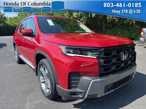Radiant Red Metallic II 2026 Honda Pilot EX-L