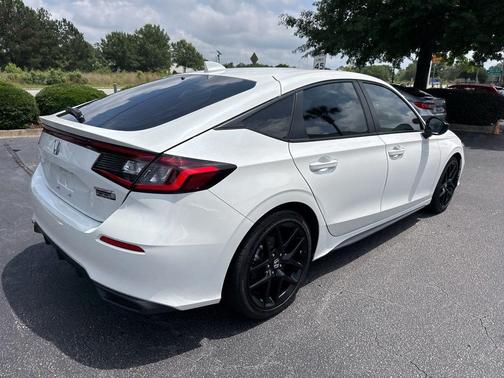 Platinum White 2025 Honda Civic Sport