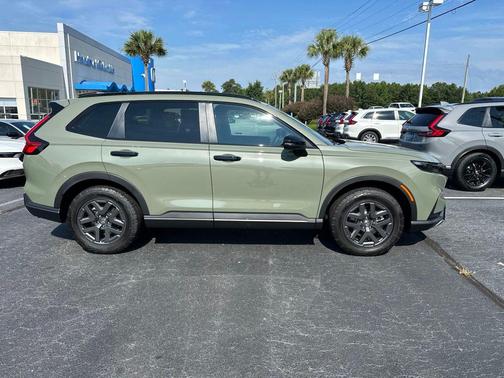 Ash Green Metallic 2026 Honda CR-V Hybrid TrailSport AWD