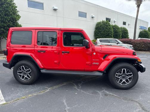 Firecracker Red Clearcoat 2024 Jeep Wrangler Sahara