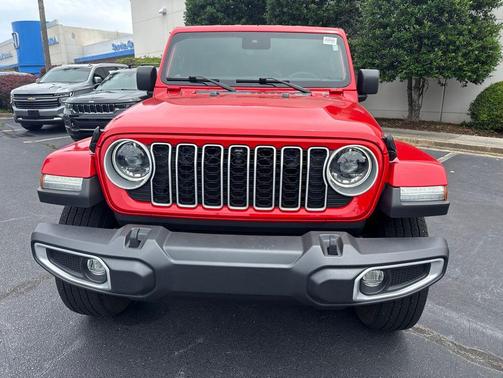Firecracker Red Clearcoat 2024 Jeep Wrangler Sahara