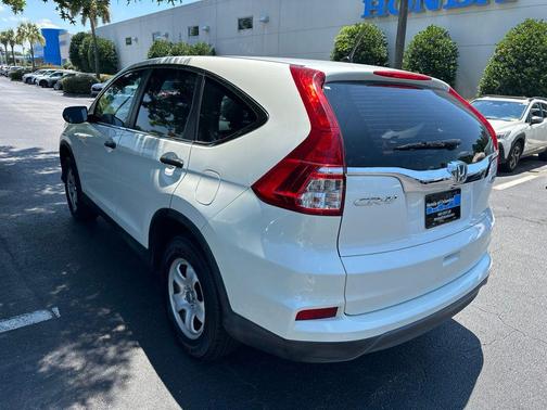 White Diamond Pearl 2015 Honda CR-V LX