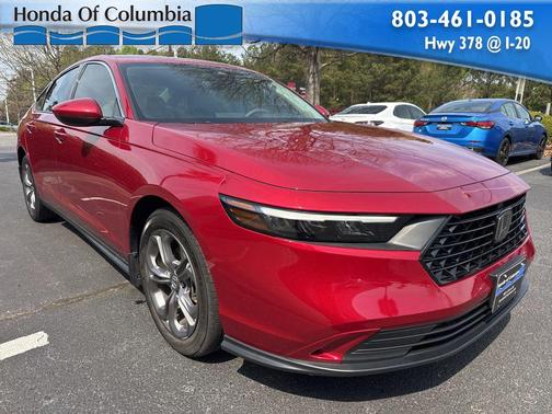 Radiant Red Metallic 2024 Honda Accord EX