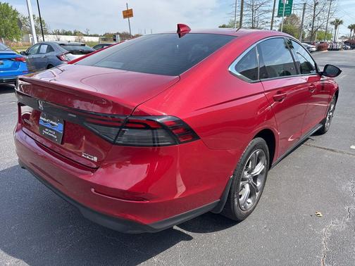 Radiant Red Metallic 2024 Honda Accord EX
