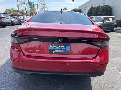 Radiant Red Metallic 2024 Honda Accord EX