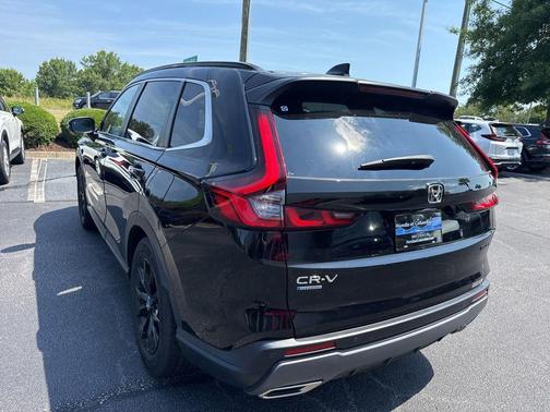Crystal Black Pearl 2024 Honda CR-V Hybrid Sport FWD