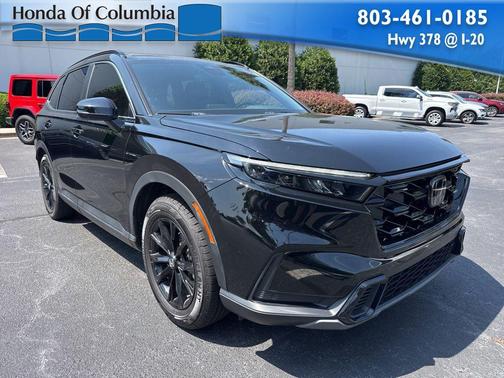 Crystal Black Pearl 2024 Honda CR-V Hybrid Sport FWD