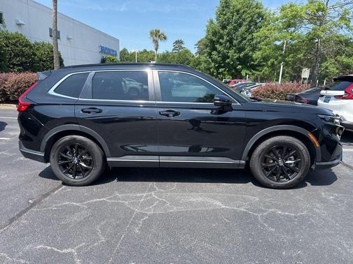 Crystal Black Pearl 2024 Honda CR-V Hybrid Sport FWD