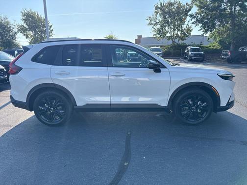 Platinum White Pearl 2026 Honda CR-V Hybrid Sport Touring AWD