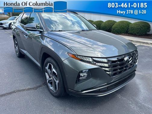Amazon Gray 2022 Hyundai TUCSON Limited
