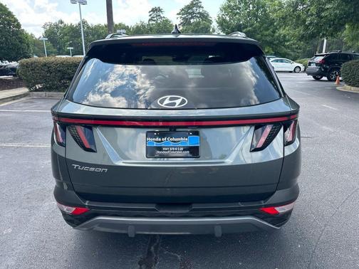 Amazon Gray 2022 Hyundai TUCSON Limited