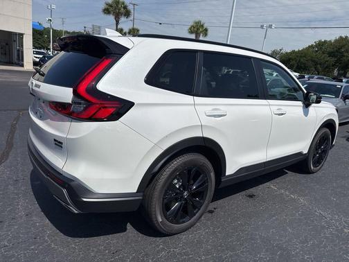 Platinum White Pearl 2026 Honda CR-V Hybrid Sport Touring AWD
