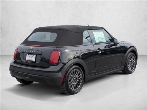 Midnight Black II Metallic 2026 MINI Convertible Cooper