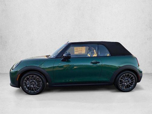 British Racing Green IV Metallic 2026 MINI Convertible Cooper