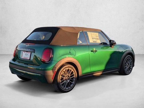 British Racing Green IV Metallic 2026 MINI Convertible Cooper