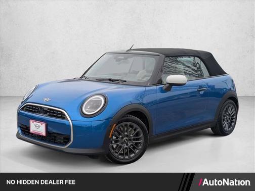 Icy Sunshine Blue Metallic 2026 MINI Convertible Cooper