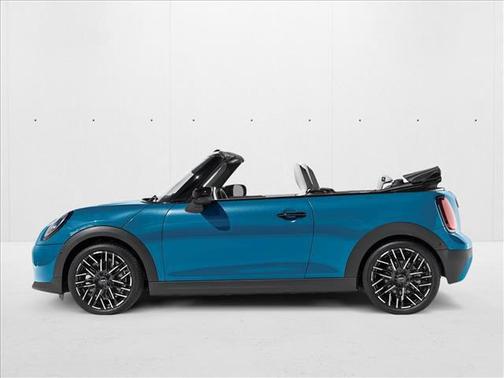 Icy Sunshine Blue Metallic 2026 MINI Convertible Cooper