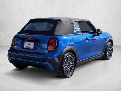 Icy Sunshine Blue Metallic 2026 MINI Convertible Cooper