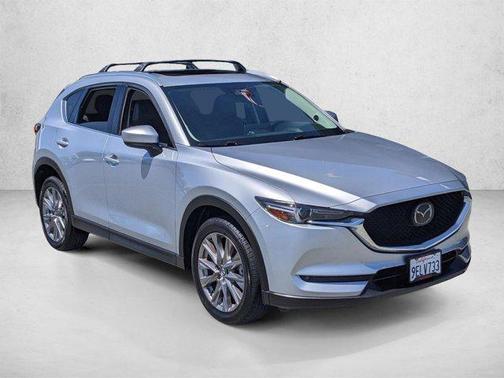 Sonic Silver Metallic 2021 Mazda CX-5 Grand Touring