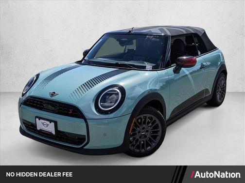 Ocean Wave Green Metallic 2026 MINI Convertible Cooper S