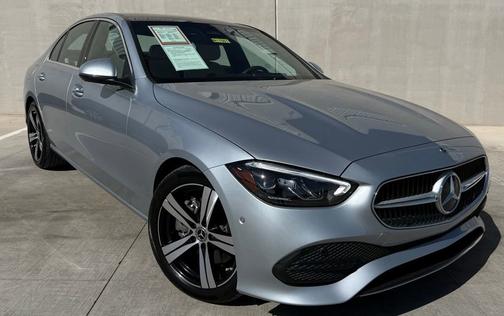 Cirrus Silver Metallic 2025 Mercedes-Benz C-Class C 300 4MATIC