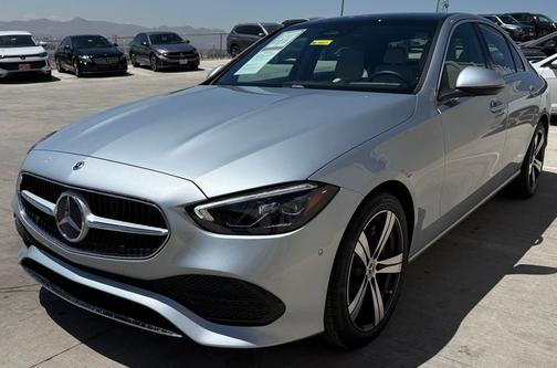 Cirrus Silver Metallic 2025 Mercedes-Benz C-Class C 300 4MATIC