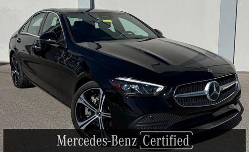 Black 2024 Mercedes-Benz C-Class