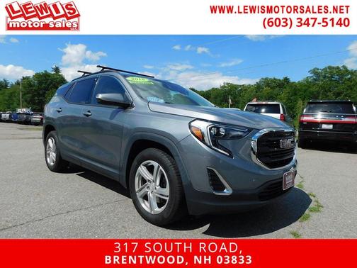 Satin Steel Metallic 2018 GMC Terrain SLE