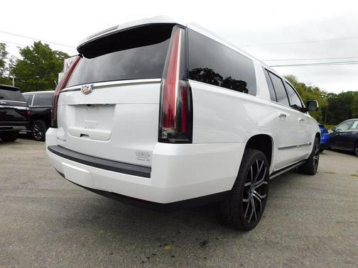 Crystal White Tricoat 2016 Cadillac Escalade ESV Premium
