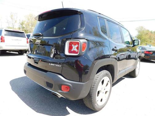 Black 2018 Jeep Renegade Limited