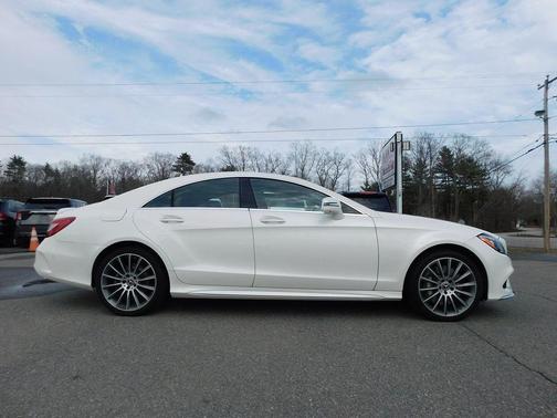 designo Diamond White Metallic 2017 Mercedes-Benz CLS 550 Base 4MATIC