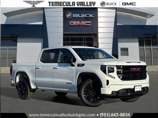 Summit White 2026 GMC Sierra 1500 Elevation